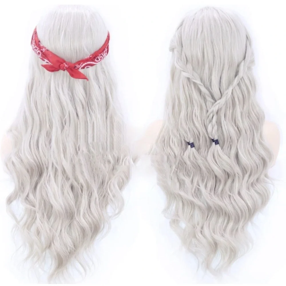 22inch Grey Free Part Lace Front Wigs